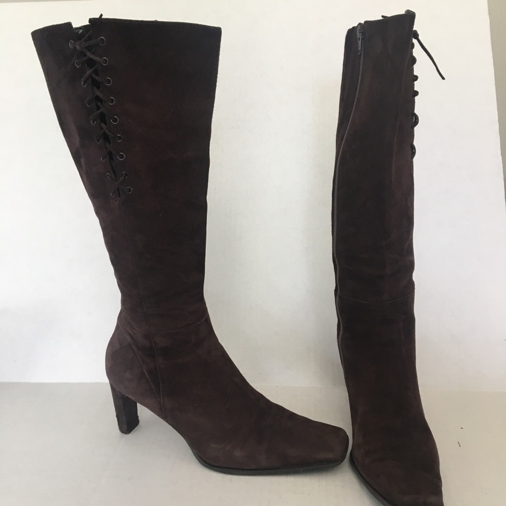 Gianni Bini Brown knee high boots. size 10